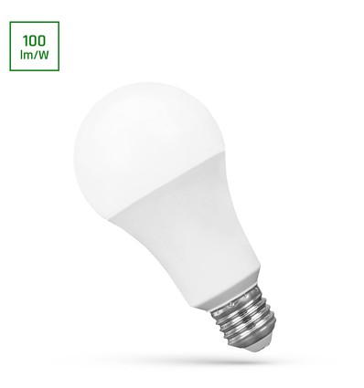 LED 18W E27 - 230V, kall vit, A60, Spectrum