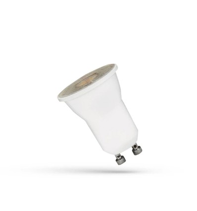 Spectrum 2W LED Mini GU10 - Ø35mm, med lins, 230V