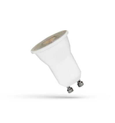 Mini GU10 2W LED - Ø35mm, med lins, Mini MR11/GU10