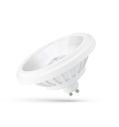 Spectrum AR111 GU10 14W LED-spot - 230V, 40° spridning, vit, 230V