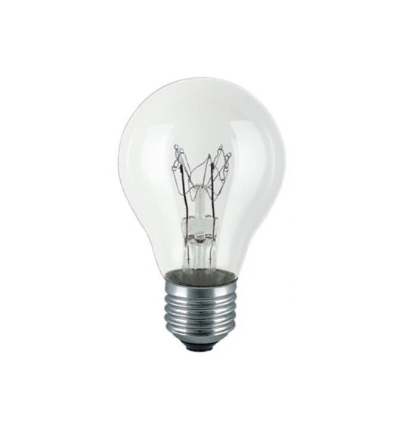 100W glödlampa E27 klar - 1050lm, dimbar, A55