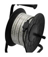 25m Arbetsljus LED strip på kabelvinda ECO - 230V, IP67, 120 LED/m, 9W/m, 1320 lm/m
