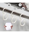 50 st. krok för montering av 230V strip - Ø23mm hål, räcker till 50m