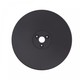 Svart bas för Piatta 12W fasadbelysning - Ø30cm, höjd 3cm, rund, svart, tillbehör till Piatta serien