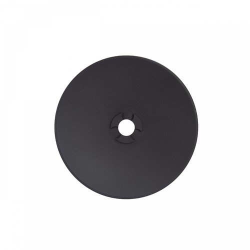 Piatta plattan bas till armatur - Piatta, 9W, 240x30, svart, rund