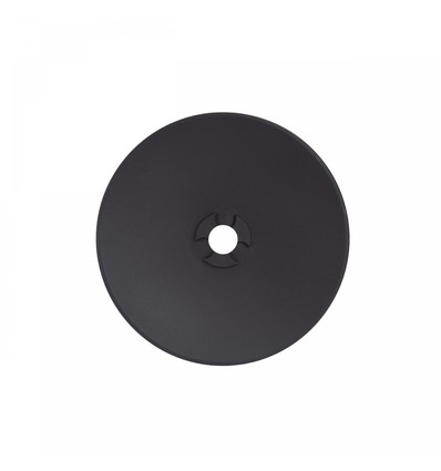 Piatta plattan bas till armatur - Piatta, 9W, 240x30, svart, rund