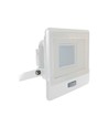 V-Tac 30W LED strålkastare med sensor, vit - Samsung LED chip