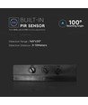 V-Tac 30W LED strålkastare med sensor, vit - Samsung LED chip