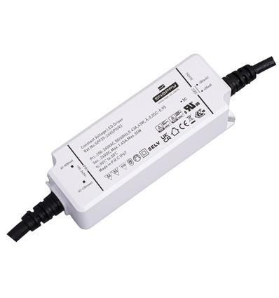 Snappy 35W / 12V DC strömförsörjning - 2.91A, IP67 vattentät