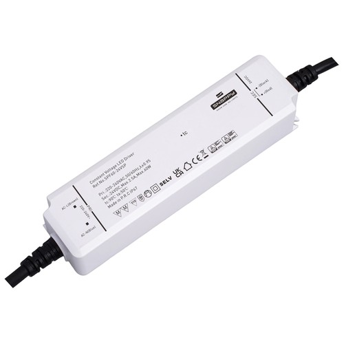 Vattentät 60W strömförsörjning - Snappy, 12V DC, 5A, IP67 vattentät