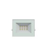 Noctis Lux 4 strålkastare 10W - neutralvit, 230V, IP65, 94x78x24mm, vit