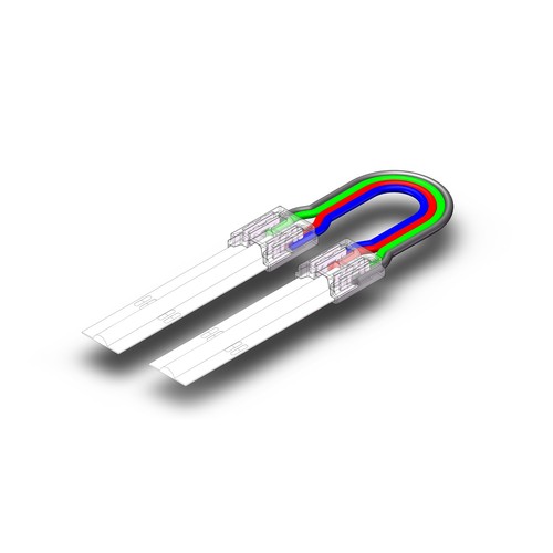 Koppling - Remsa till Kabel till Remsa, COB, RGB, 10mm