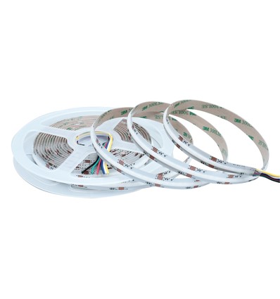 10m 21W/m RGB+CCT COB-LED-strip - 24V DC, IP20, 840 LED per meter, COB LED