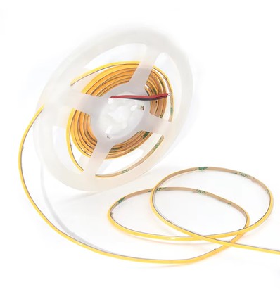 5m 7W/m 3mm COB-LED strip RA93 - 24V DC, IP20, 400 LED per meter, COB LED