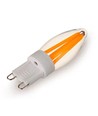 10-pack G9 2W dimbara lampor - 2700K, Filament LED