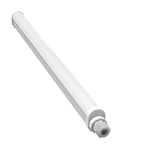 150 cm armatur - 45W, 130lm/W, genomkopplad, IP65
