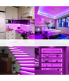 Lila 8x16 CLIP-ON Neon Flex LED - 8W per. meter, IP67, 24V