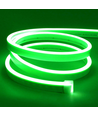 Grön 8x16 CLIP-ON Neon Flex LED - 8W per. meter, IP67, 24V