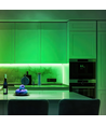 Grön 8x16 CLIP-ON Neon Flex LED - 8W per. meter, IP67, 24V