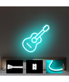 Ljusblå 8x16 CLIP-ON Neon Flex LED - 8W per. meter, IP67, 24V