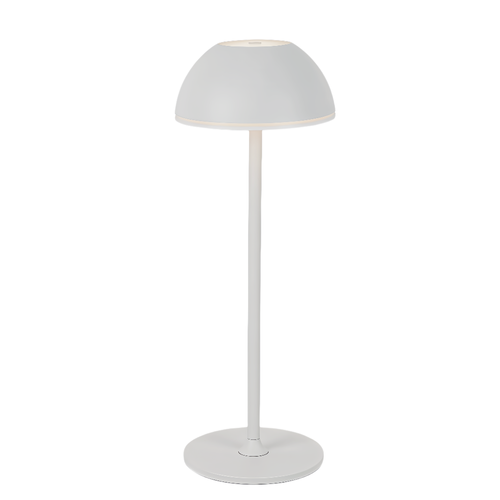 Uppladdningsbar LED bordslampa Inomhus/utomhus - Grå, touch dimbar, 3i1, IP54 utomhus bordslampa