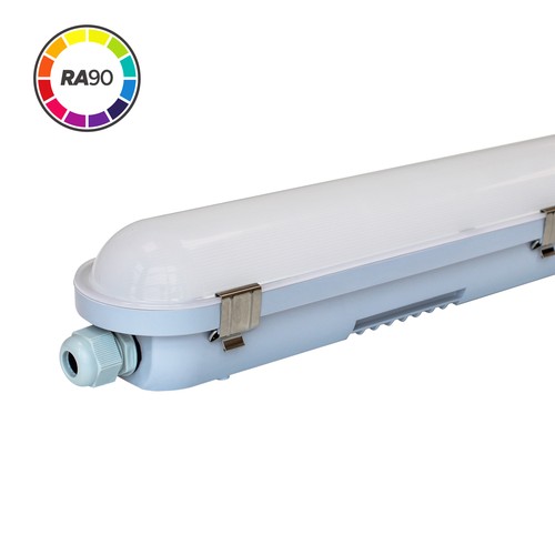 150 cm armatur HiCRI - RA90, 60W, genomkopplad, IP65
