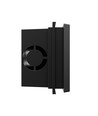 6W infälld trappljus CCT - 3 ljusfärger, IP54, Svart, 23 x 8,4 x 5,2cm, svart, 230V