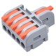 1 st. skruvlös kopplingsklämma - 1 till 5, 250V, 32A