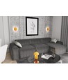 Mush LN2 Orange bordlampa - Ø18 cm, G9, 230V, utan ljuskälla