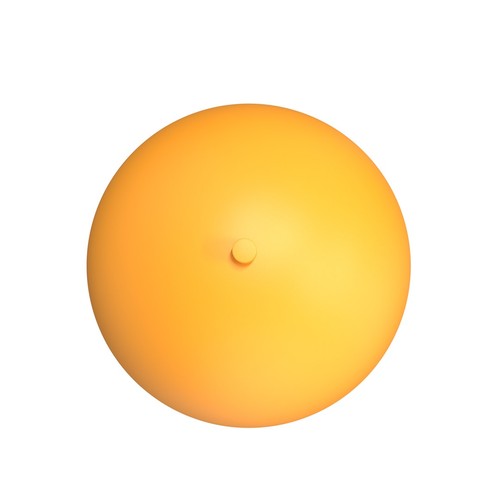 Mush K2 Orange vägglampa - Ø18 cm, G9, 230V, utan ljuskälla