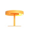 Nemo LN2 Orange bordslampa - Ø20 cm, G9, 230V, utan ljuskälla