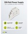 15W / 12V DC DIN-skena strömförsörjning - 1.25A