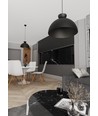 Lunaro 1L Svart pendellampa - Ø40 cm, GX53, 230V, utan ljuskälla