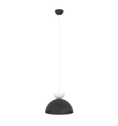 Lunaro 1S Svart/Vit pendellampa - Ø30 cm, GX53, 230V, utan ljuskälla