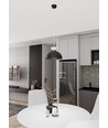 Lunaro 1S Svart/Vit pendellampa - Ø30 cm, GX53, 230V, utan ljuskälla