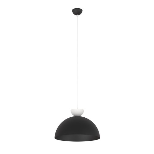 Lunaro 1L Svart/Vit pendellampa - Ø40 cm, GX53, 230V, utan ljuskälla