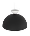 Lunaro 1L Svart/Vit pendellampa - Ø40 cm, GX53, 230V, utan ljuskälla