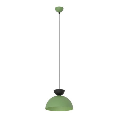 Lunaro 1S Svart/Grön pendellampa - Ø30 cm, GX53, 230V, utan ljuskälla