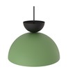 Lunaro 1S Svart/Grön pendellampa - Ø30 cm, GX53, 230V, utan ljuskälla