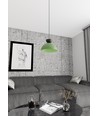 Lunaro 1S Svart/Grön pendellampa - Ø30 cm, GX53, 230V, utan ljuskälla