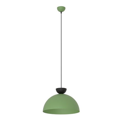 Lunaro 1L Svart/Grön pendellampa - Ø40 cm, GX53, 230V, utan ljuskälla