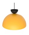 Lunaro 1L Svart/Orange pendellampa - Ø40 cm, GX53, 230V, utan ljuskälla
