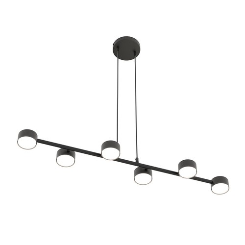 Megara 6 Svart pendellampa - GX53, 230V, utan ljuskälla
