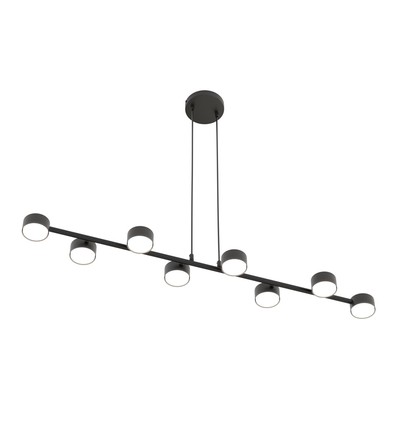 Megara 8 Svart pendellampa - GX53, 230V, utan ljuskälla