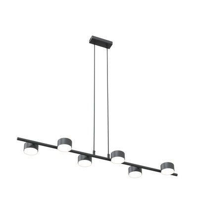 Sora 6 Svart pendellampa - GX53, 230V, utan ljuskälla