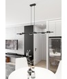 Sora 6 Svart pendellampa - GX53, 230V, utan ljuskälla