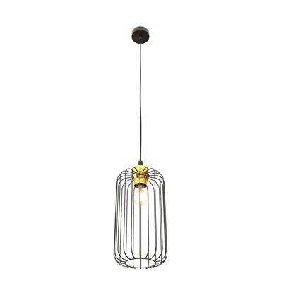 Vander 1 Svart/Guld pendellampa - Ø16 cm, E27, 230V, utan ljuskälla