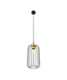 Vander 1 Svart/Guld pendellampa - Ø16 cm, E27, 230V, utan ljuskälla