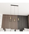 Vander 3 Svart/Guld pendellampa - Ø16 cm, E27, 230V, utan ljuskälla