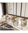 Vander 6 Svart/Guld pendellampa - Ø16 cm, E27, 230V, utan ljuskälla